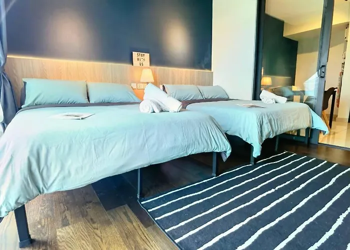 1913 Almas Suites 2Queen Bed 4Pax!Netflix By Stay